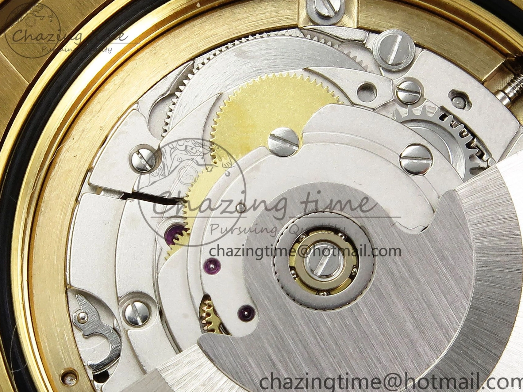 0101 Tailored Day Date 36 YG RAF Best Edition Rock Dial on YG Bracelet A 1384